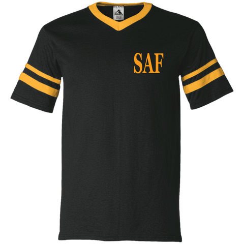 SAF - V-Neck Sleeve Stripe Jersey