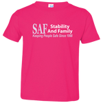 SAF - Toddler Jersey T-Shirt