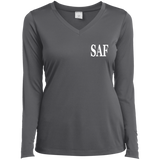 SAF - Ladies’ Long Sleeve Performance V-Neck Tee