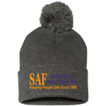 SAF - Pom Pom Knit Cap