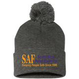 SAF - Pom Pom Knit Cap