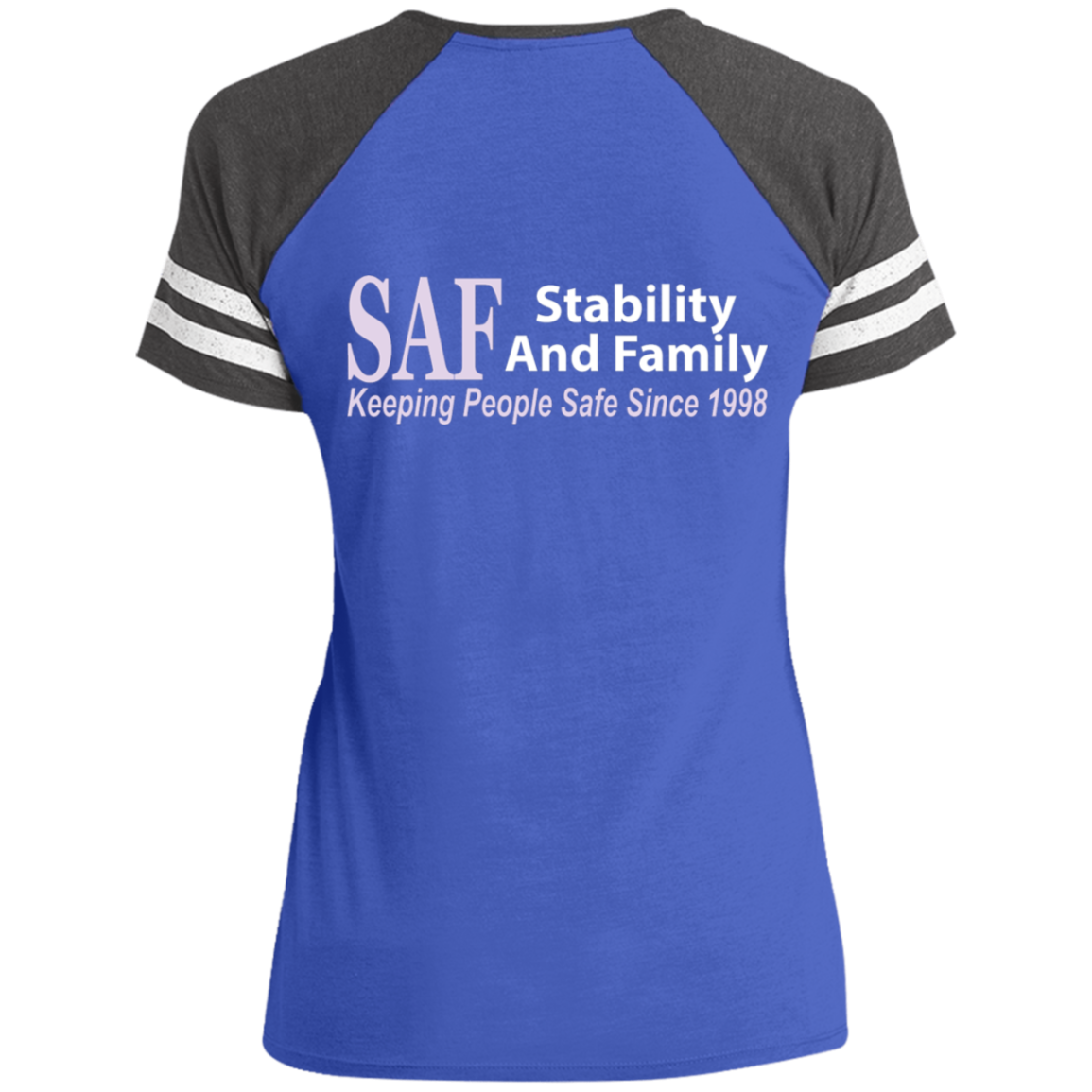 SAF - Ladies' Game V-Neck T-Shirt