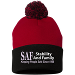 SAF - Pom Pom Knit Cap