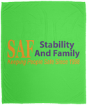 SAF - Cozy Plush Fleece Blanket - 50x60