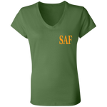 SAF - Ladies' Jersey V-Neck T-Shirt