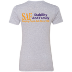 SAF - Ladies' Boyfriend T-Shirt