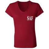 SAF - Ladies' Jersey V-Neck T-Shirt