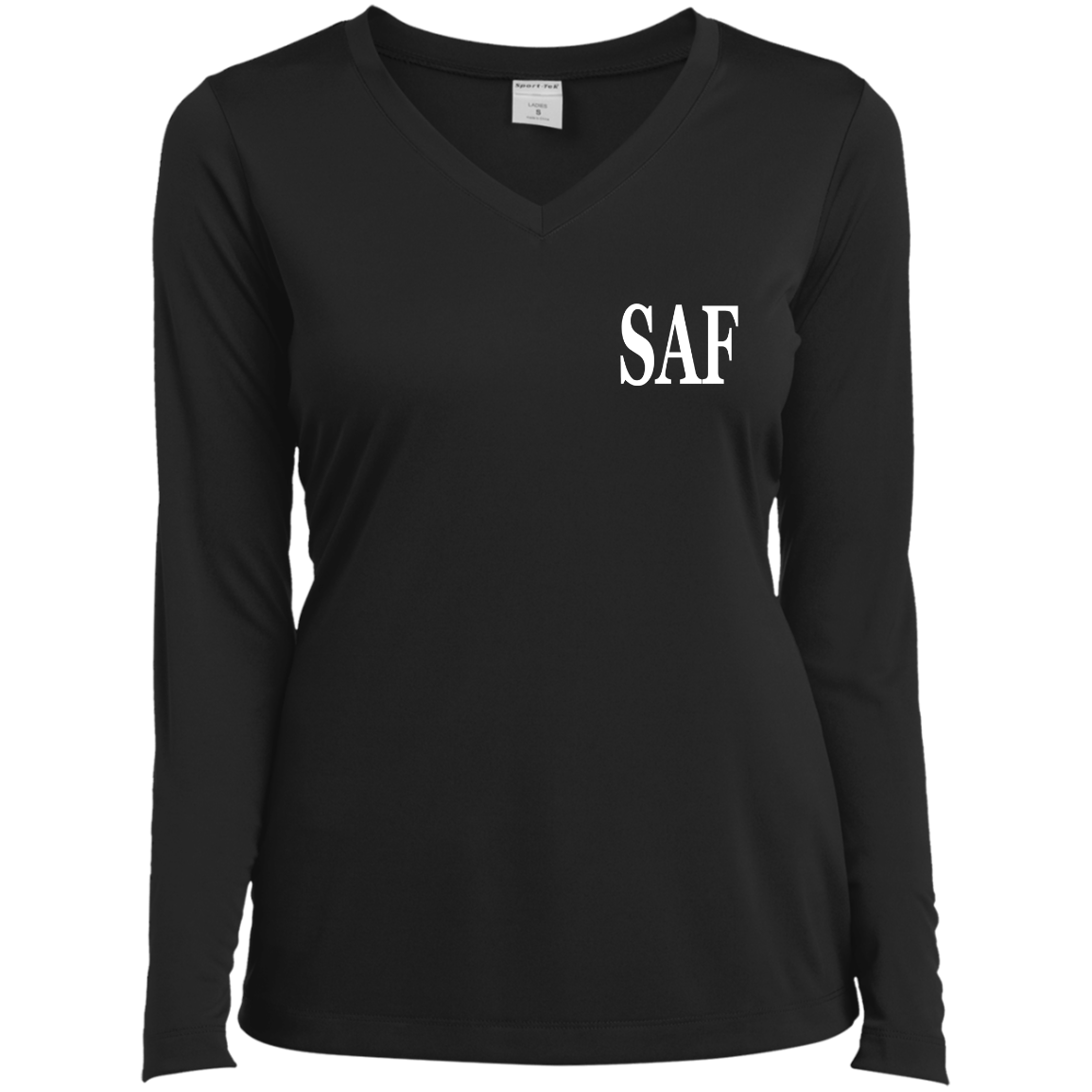 SAF - Ladies’ Long Sleeve Performance V-Neck Tee