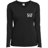 SAF - Ladies’ Long Sleeve Performance V-Neck Tee