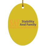 SAF - Oval Ornament
