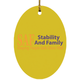 SAF - Oval Ornament