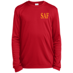 SAF - Youth Long Sleeve Performance Tee