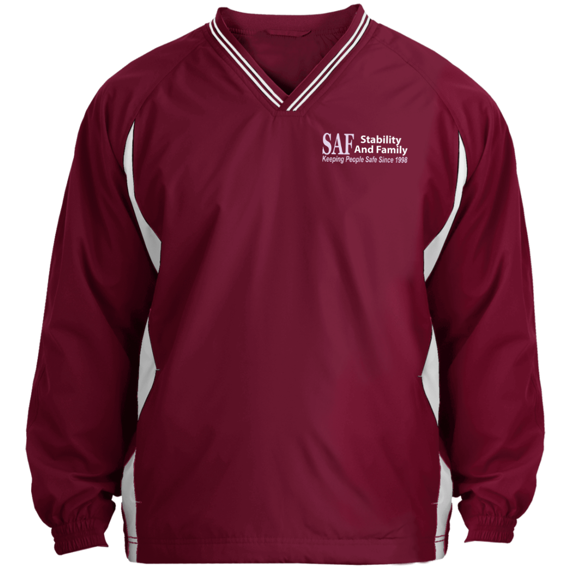 SAF - Tipped V-Neck Windshirt
