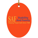 SAF - Oval Ornament