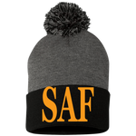 SAF - Pom Pom Knit Cap