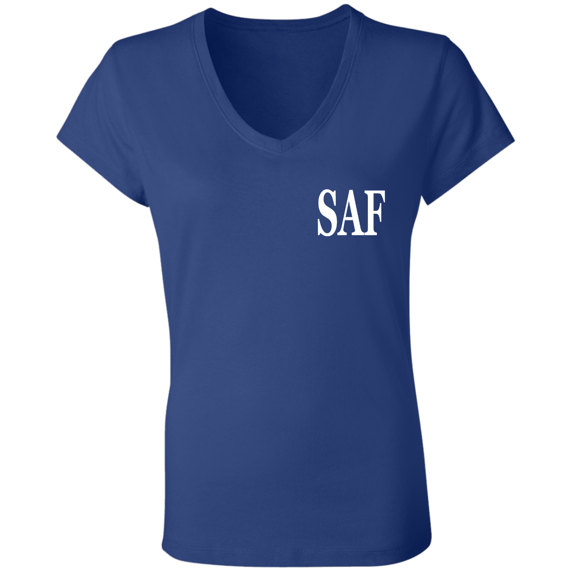SAF - Ladies' Jersey V-Neck T-Shirt