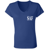 SAF - Ladies' Jersey V-Neck T-Shirt