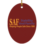 SAF - Oval Ornament