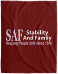 SAF - Cozy Plush Fleece Blanket - 60x80