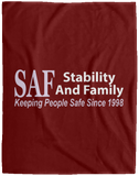 SAF - Cozy Plush Fleece Blanket - 60x80