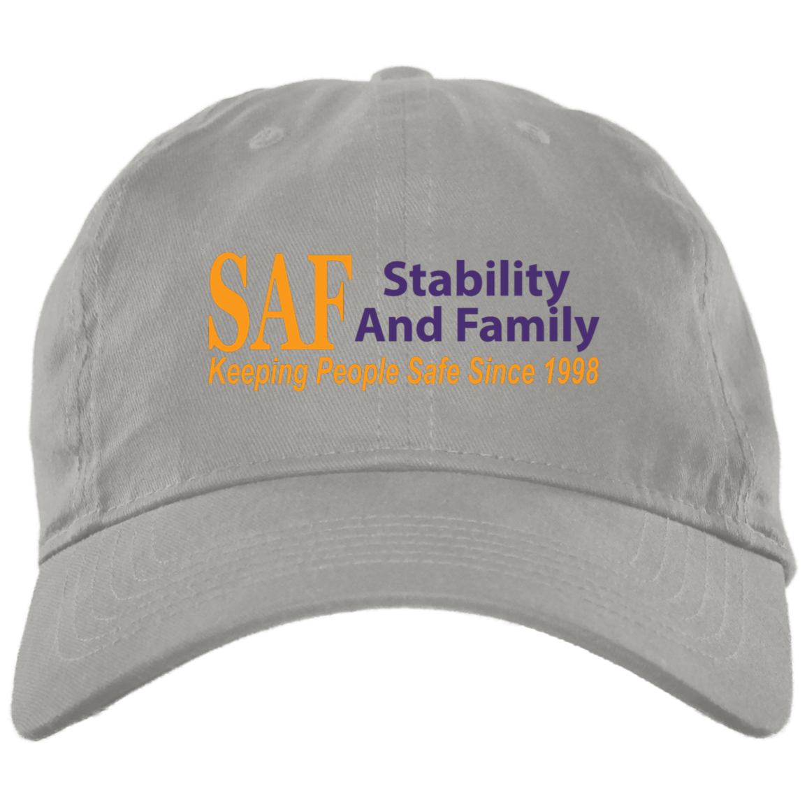 SAF - Brushed Twill Unstructured Dad Cap