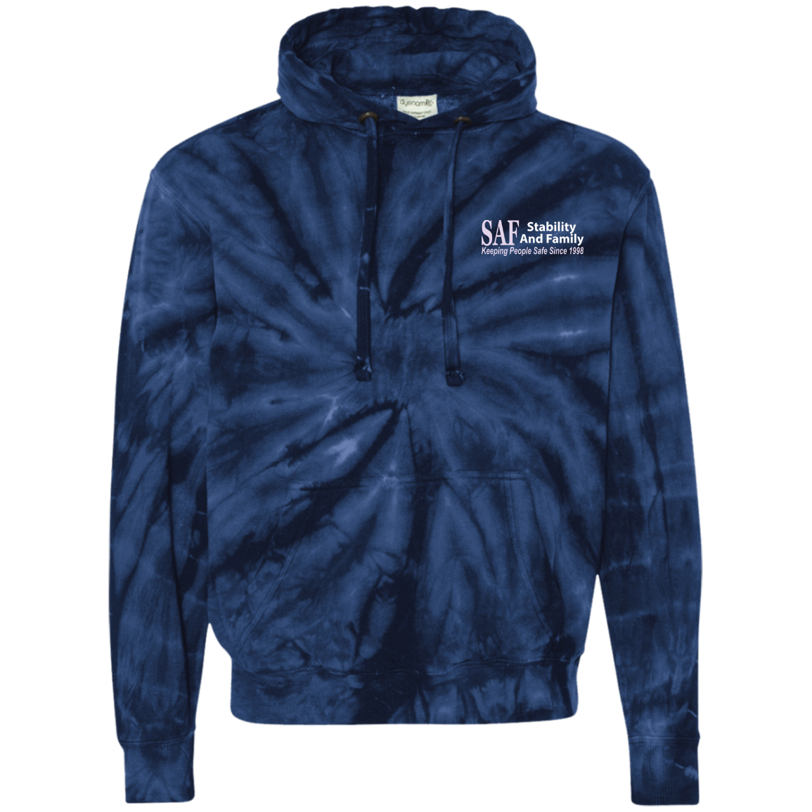 SAF - Tie-Dyed Pullover Hoodie