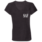 SAF - Ladies' Jersey V-Neck T-Shirt