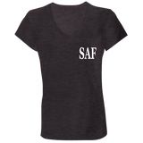 SAF - Ladies' Jersey V-Neck T-Shirt