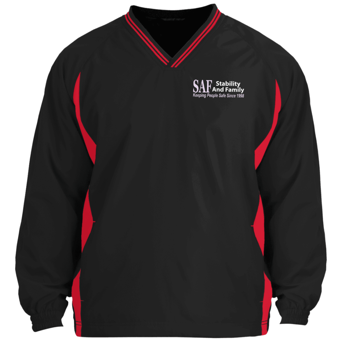 SAF - Tipped V-Neck Windshirt