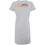 SAF - Ladies' V-Neck Fine Jersey Cover-Up