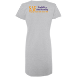 SAF - Ladies' V-Neck Fine Jersey Cover-Up