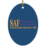 SAF - Oval Ornament