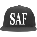 SAF - Flat Bill Twill Flexfit Cap