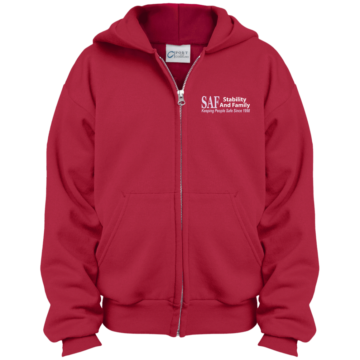 SAF - Youth Full Zip Hoodie