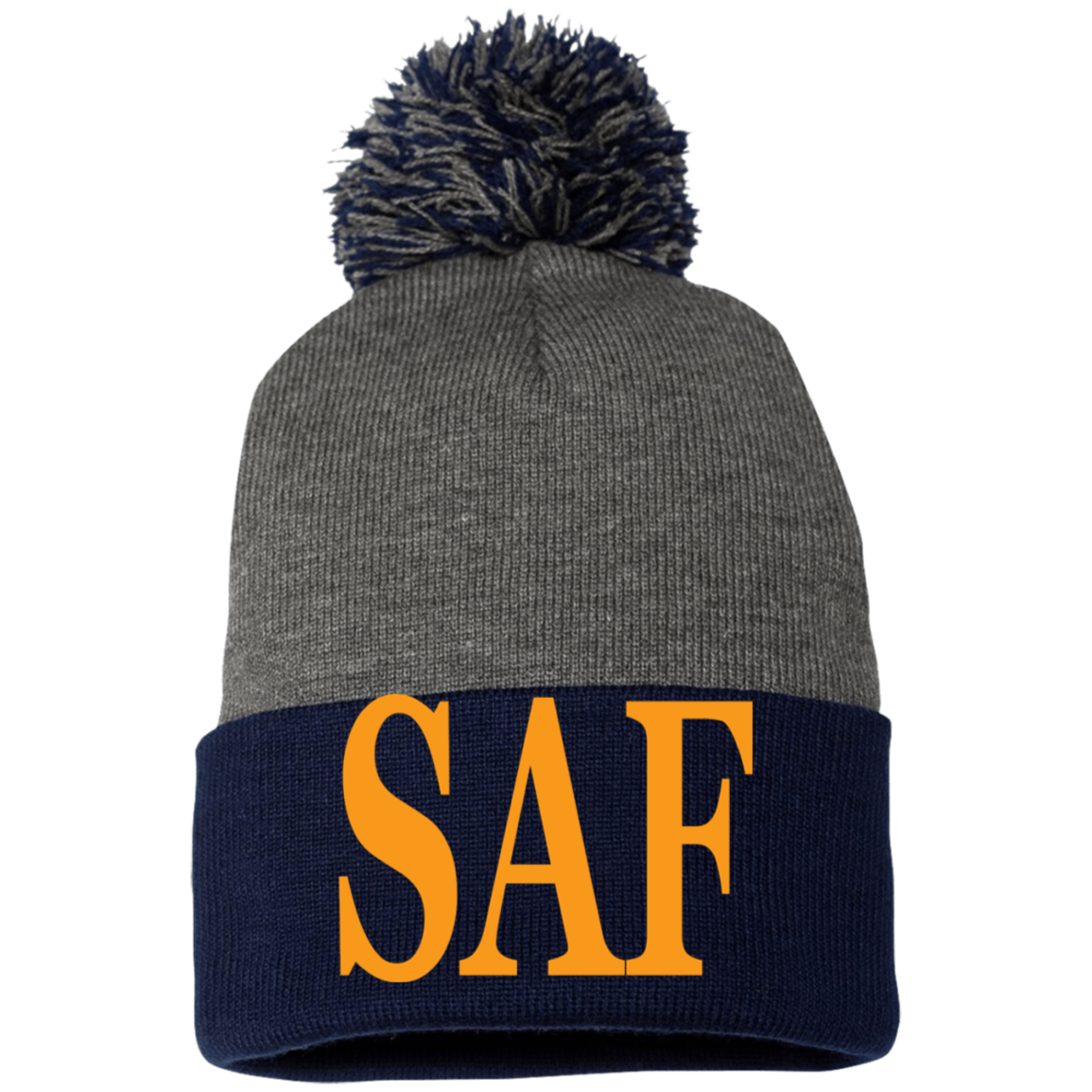 SAF - Pom Pom Knit Cap