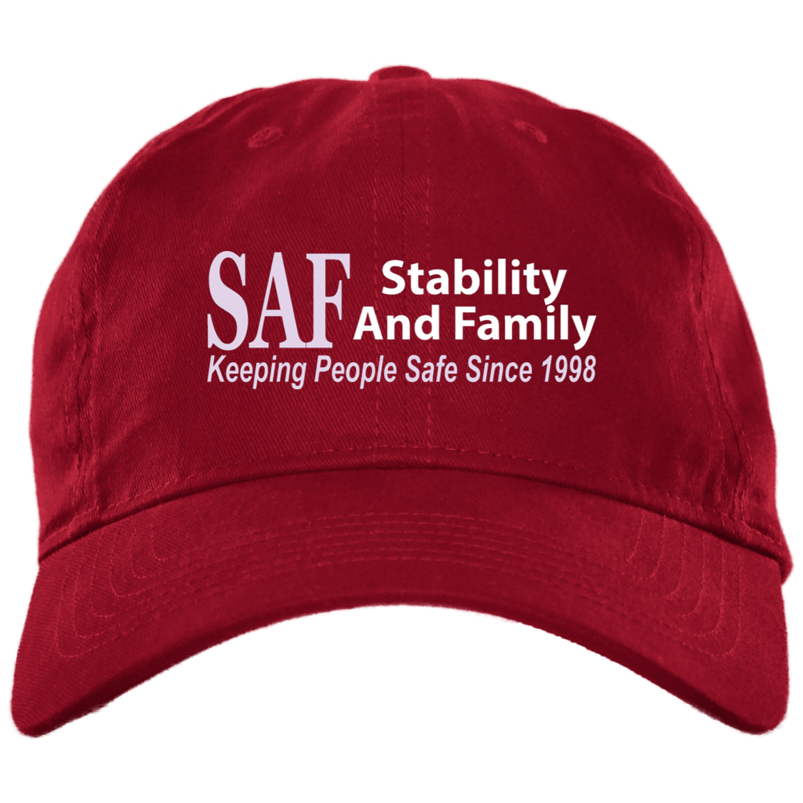 SAF - Brushed Twill Unstructured Dad Cap