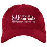 SAF - Brushed Twill Unstructured Dad Cap