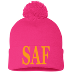 SAF - Pom Pom Knit Cap