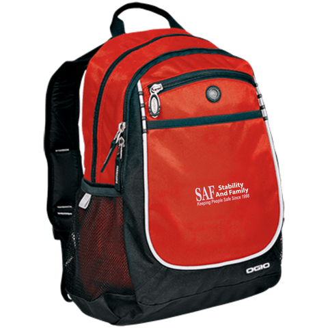 SAF - Embroidered Rugged Bookbag
