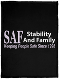 SAF - Cozy Plush Fleece Blanket - 30x40
