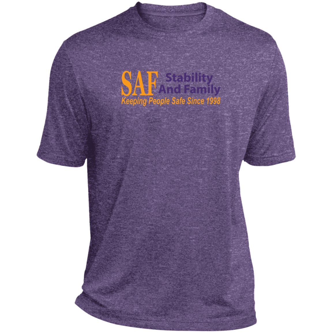 SAF - Heather Performance Tee