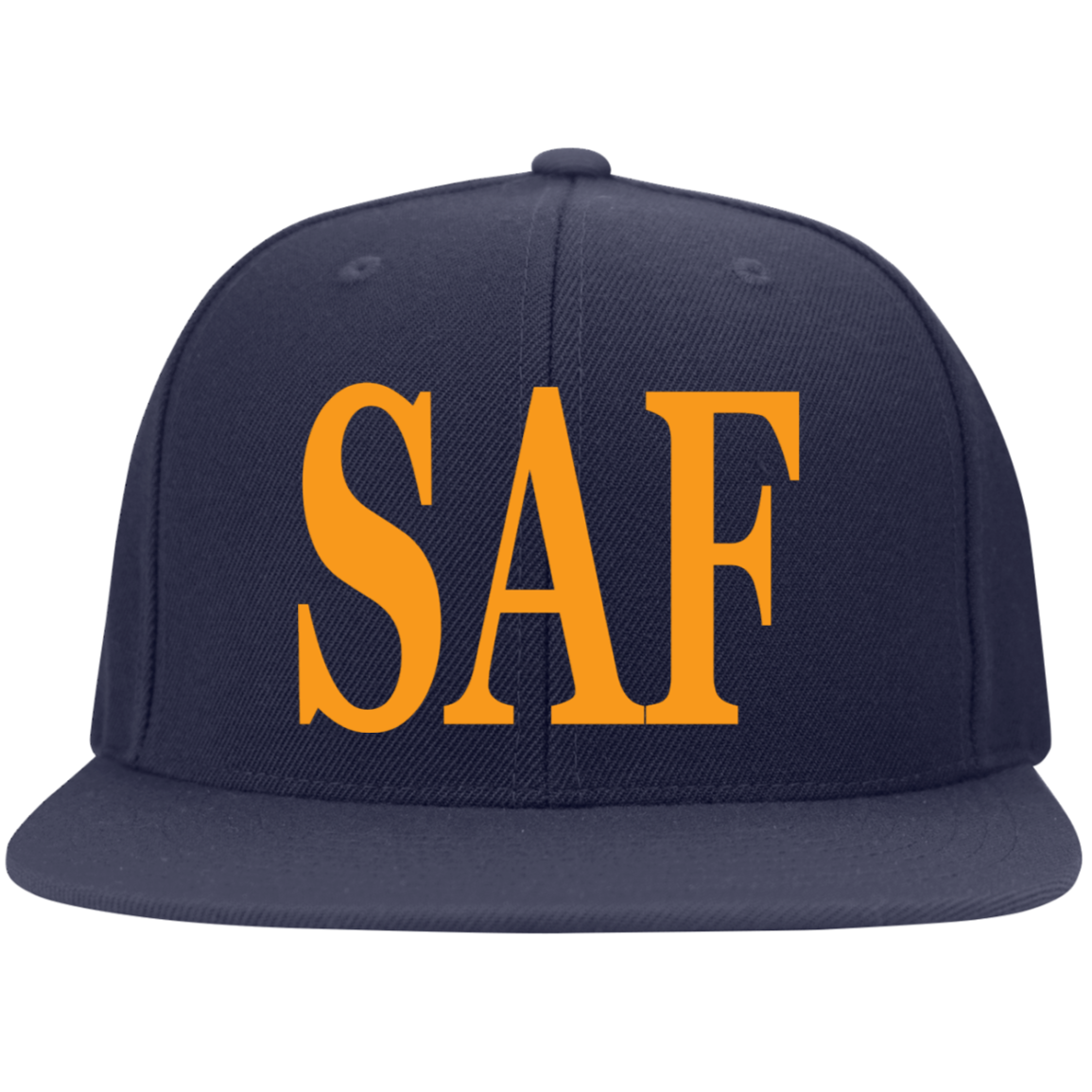 SAF - Flat Bill Twill Flexfit Cap