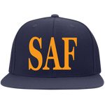 SAF - Flat Bill Twill Flexfit Cap