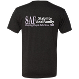 SAF - Men's Triblend T-Shirt
