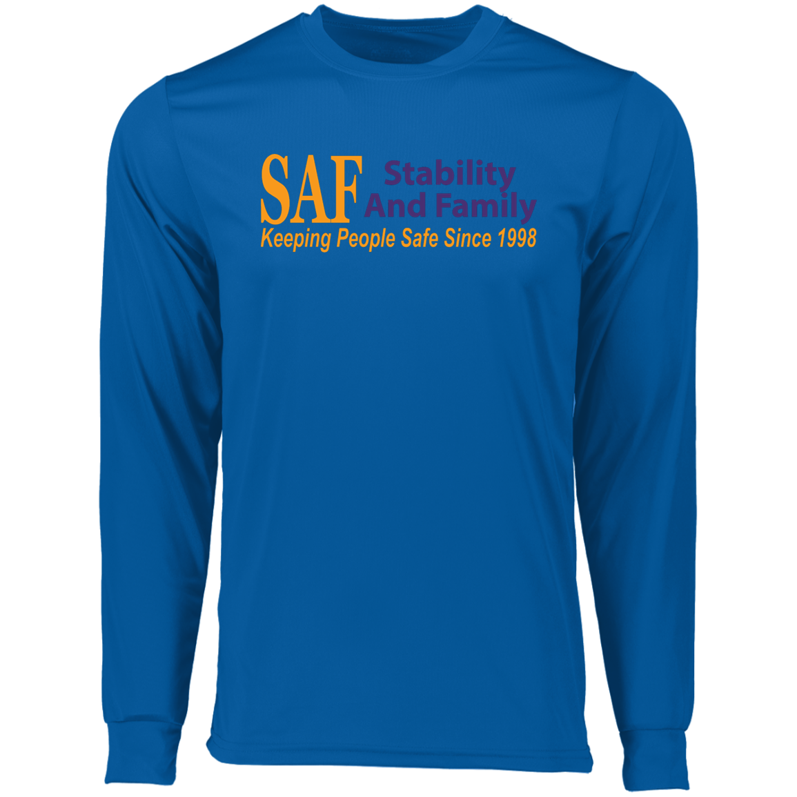 SAF - Long Sleeve Moisture-Wicking Tee