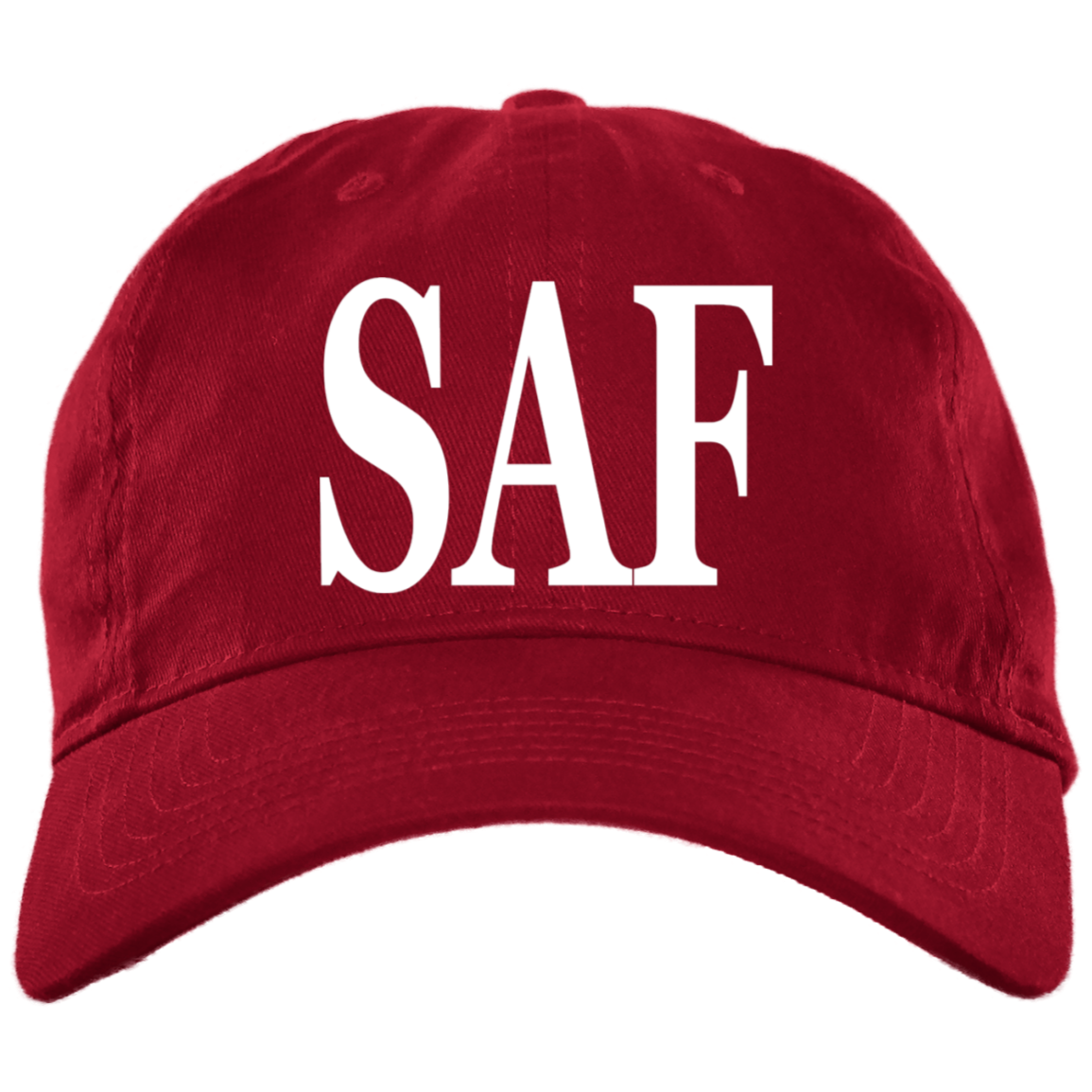 SAF - Brushed Twill Unstructured Dad Cap