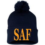 SAF - Pom Pom Knit Cap