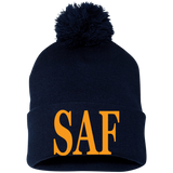 SAF - Pom Pom Knit Cap
