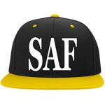 SAF - Flat Bill High-Profile Snapback Hat