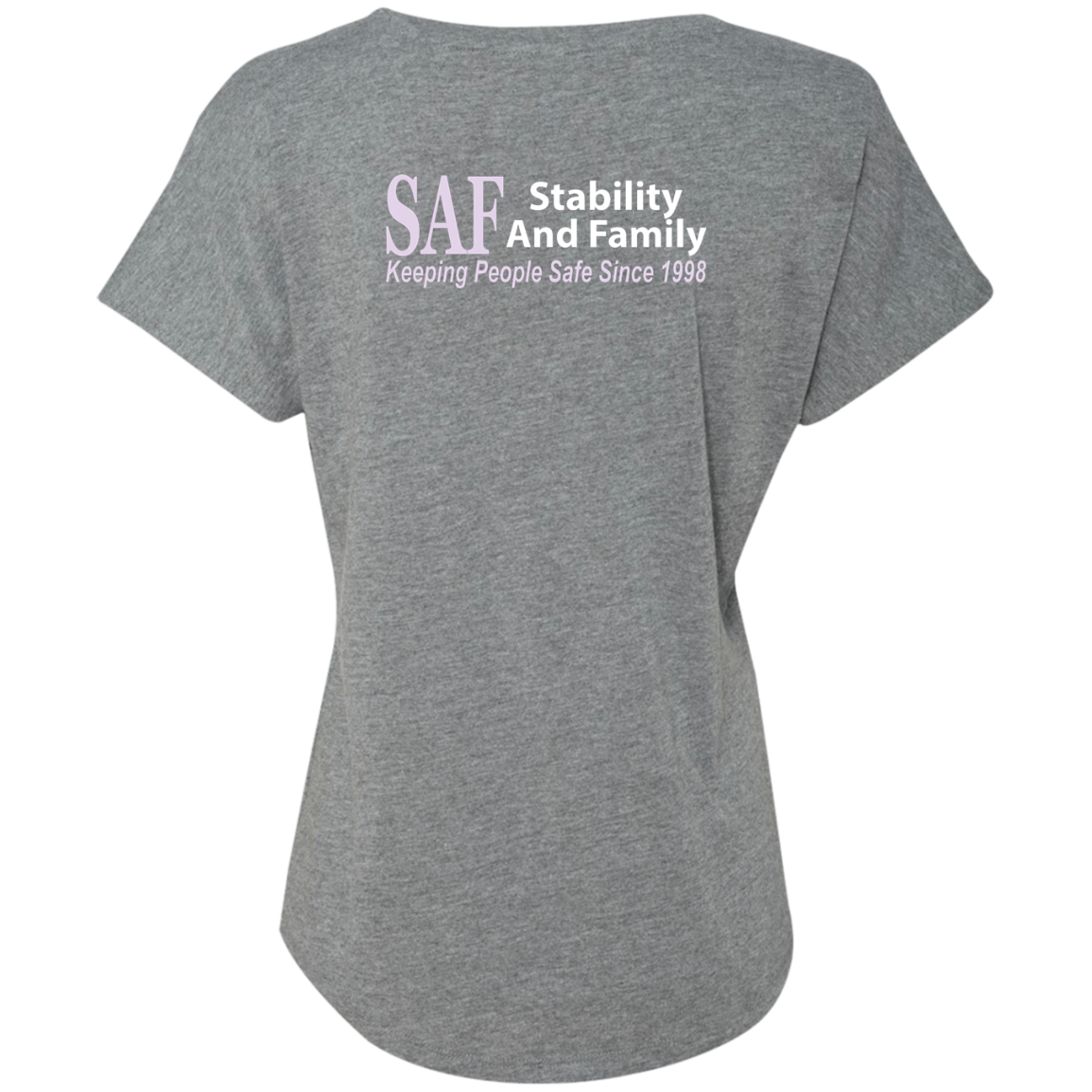 SAF - Ladies' Triblend Dolman Sleeve